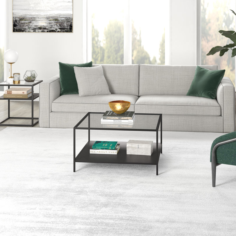 Four Leg Coffee Table with Storage