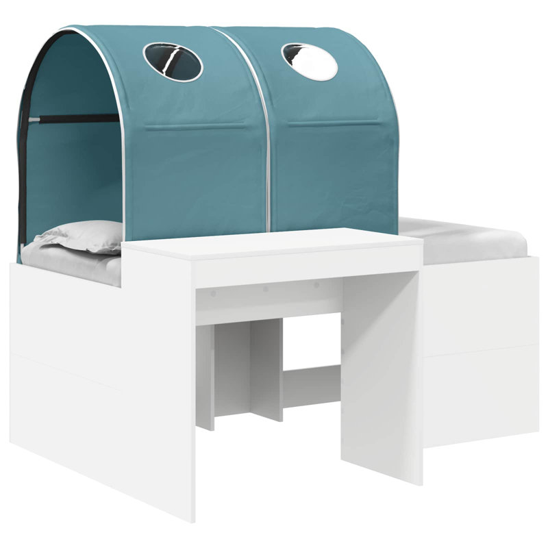 High Sleepers, European Toddler (80 x 160cm), Artisan Oak/Light Blue