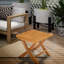 Francisco Outdoor Teak Ottoman