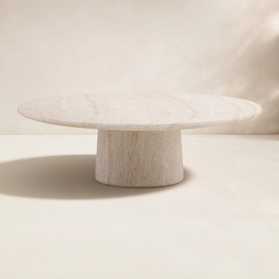 Dorota Trebol 43'' Concrete Outdoor Coffee Table