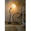 Luna 130cm Black Novelty Floor Lamp