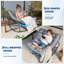 Chaise berçante surdimensionnée avec coussin Papasan-130800324-130800326