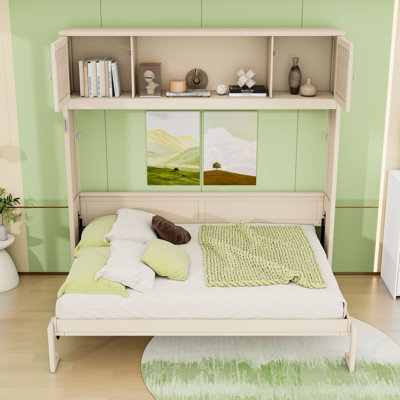 Lit escamotable avec armoires de rangement