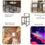 Ensemble de 2 chaises de bar Lotus Leaf
