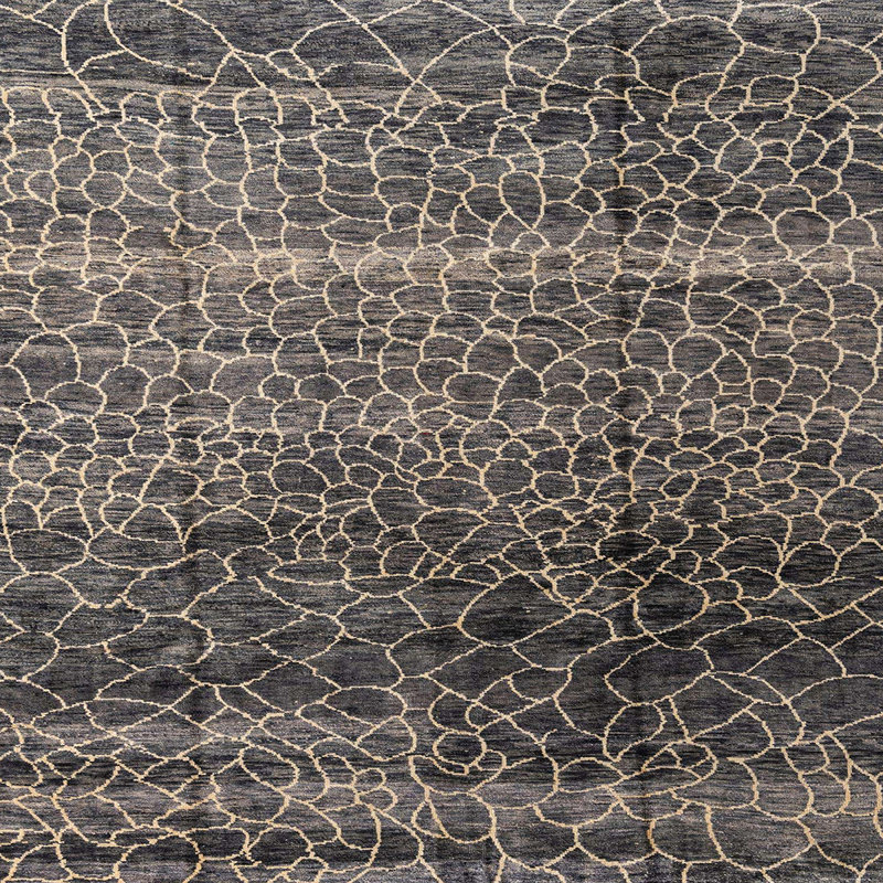 Abstract Indoor Rug, Square 8'