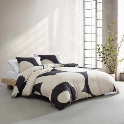 Iso Unikko Organic 100% Cotton Standard Duvet Cover Set