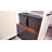 LEGRABOX Double 35 Qt. Stainless-Steel/Black Pullout Waste Container w/ BLUM Soft-Close for 18" Frameless Base Cabinets-23617905-94679844-115789036