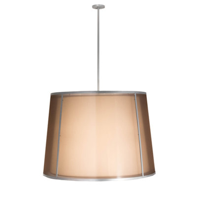 Zackrey 4 - Light Nickel Single Pendant