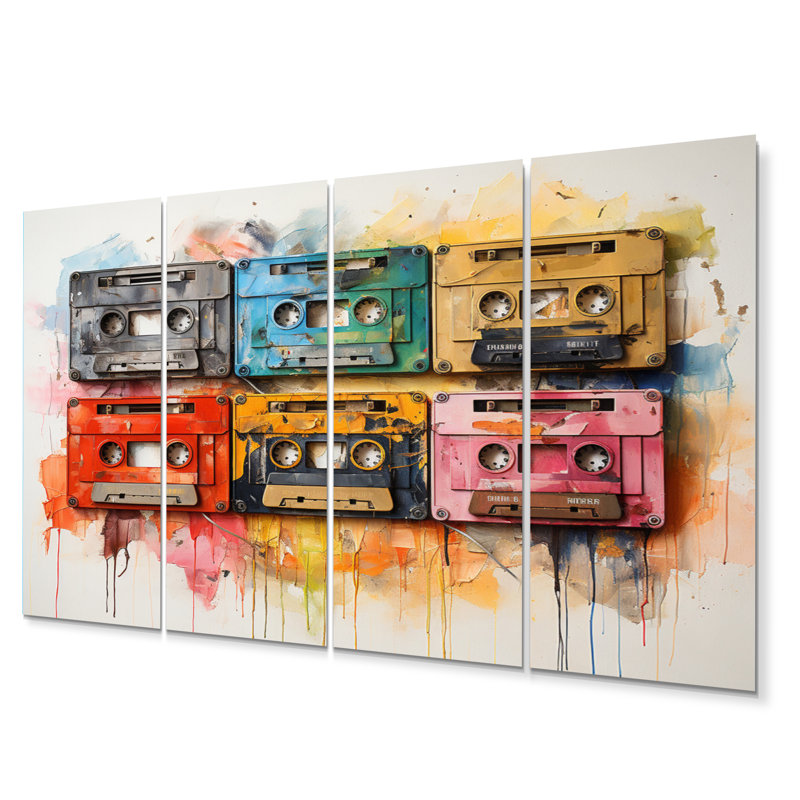 Traditional Entertainment Wall Decor on Metal
