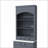 Kitchen Pantry, Modern 83.7in Tall Gray Set of 2 with Faux Marble Top, 5 Drawers | MDF | Adjustable Shelves