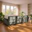 Canapé modulaire en U Chenille l 124 po x P 51,5 po x H 34 po Everett-1197507056