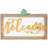 Pumpkins And Sunflowers Welcome Fall Harvest Wall Sign - 11"
