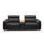 Causeuse en cuir Lesley-1073836126