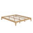 Bamboo Wood Platform Bed Frame-1782482079