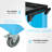 19'' W Steel Bottom Rollaway Chest