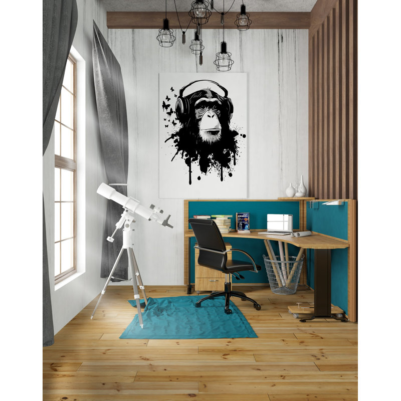 «Cortesi Home» par Nicklas Gustafsson, art mural sur toile, H 40 po x l 28 po x P 1,25 po