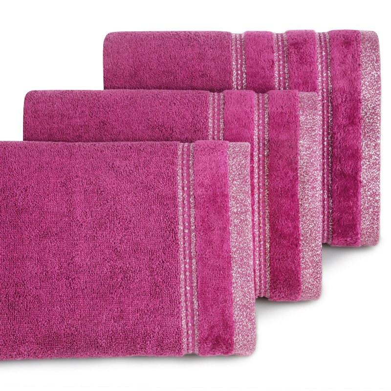 Hristo Midweight Jacquard Hand Towel, Amaranth