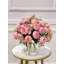 Arrangement de pivoines roses dans un vase-107283954