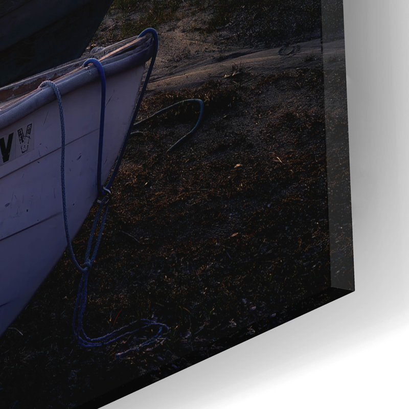 Art mural en verre Breakwater Bay «Spring Sunset Lookout Point» par Rick Berk, H 12 po x l 16 po x P 0,13 po