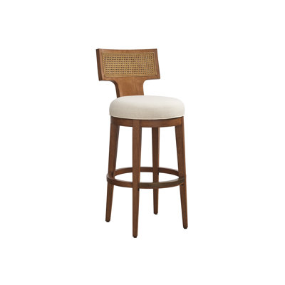 La Costa Swivel Upholstered Stool