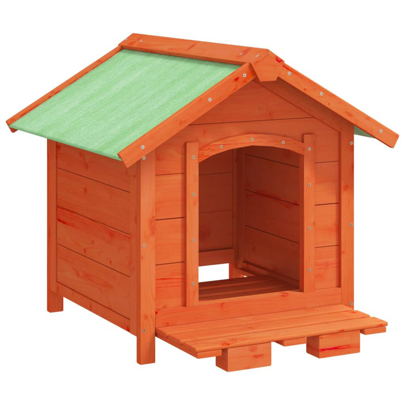Pin en bois massif pour chien 25,6 "x 25,6" x 24,2 "Archie & Oscar ™