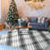 Striped Machine Washable Rugs Geometric Modern Non-Slip Rug for Living Room Bedroom Nursery Dining Table Bedside Decor
