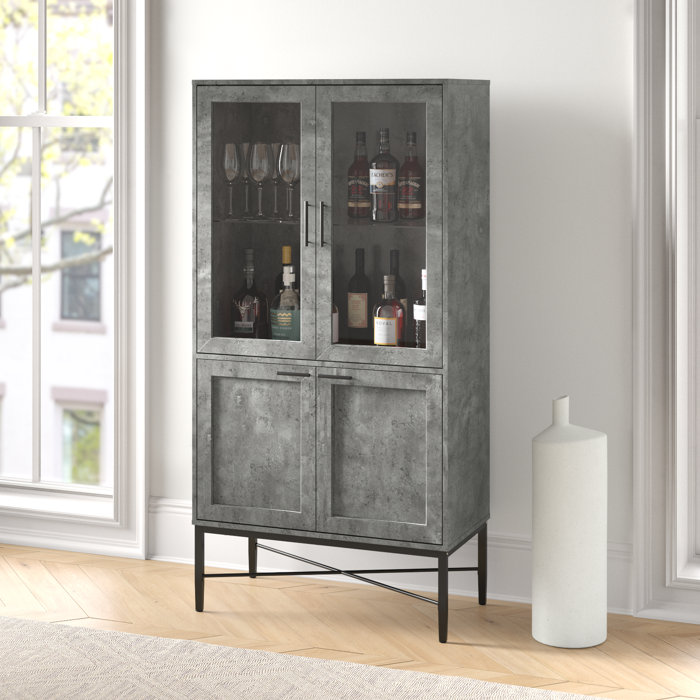 Willa Arlo Interiors Wattson 31.57'' Bar Cabinet & Reviews | Wayfair