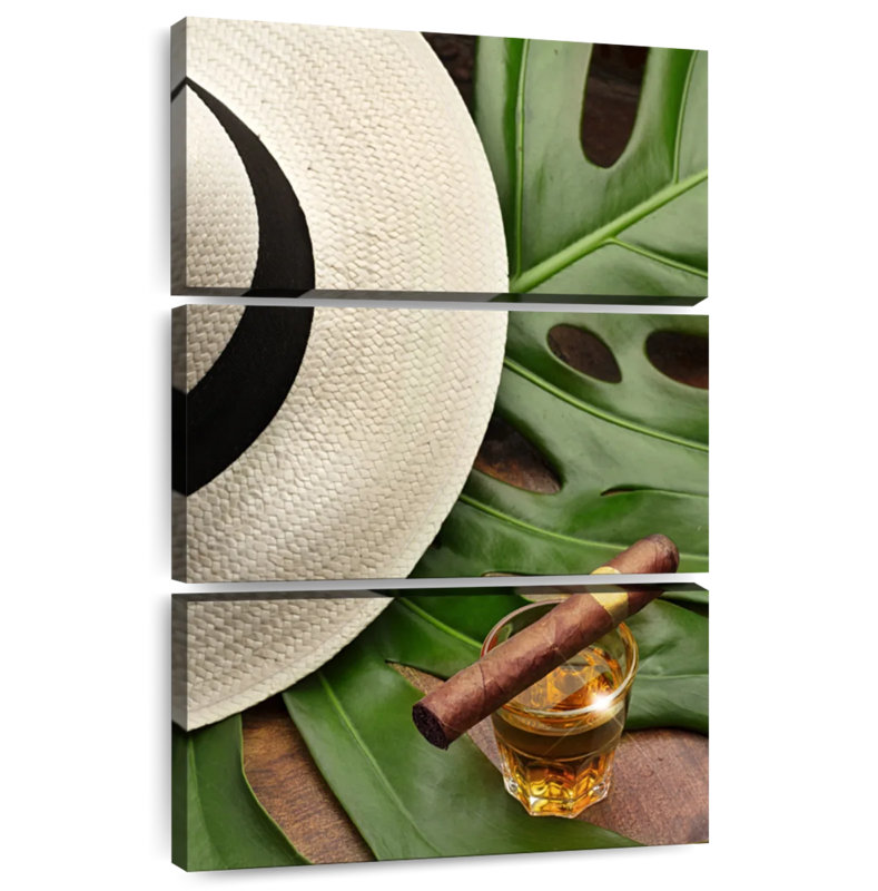 Senne Summer Cigar And Rum, 32" H x 20" W