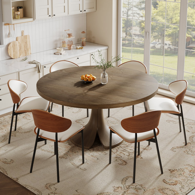 Table de salle à manger Aurora, H 29,52 po x L 53,15 po x l 53,15 po