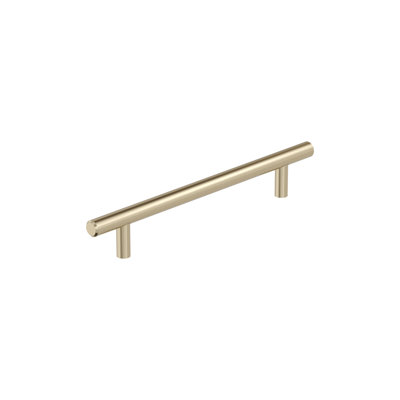Bar Pulls 6-5/16 inch (160mm) Center-to-Center Golden Champagne Cabinet Pull