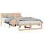 Bed Frame with Headboard Solid Pine Wood-2085284114-2085284127