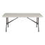 Table de formation rectangulaire pliante en plastique moulé par soufflage intérieur / extérieur-61206865-61206866