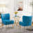 PU Leather Upholstered Accent Side Chair For Living room, Bedroom-1472763853
