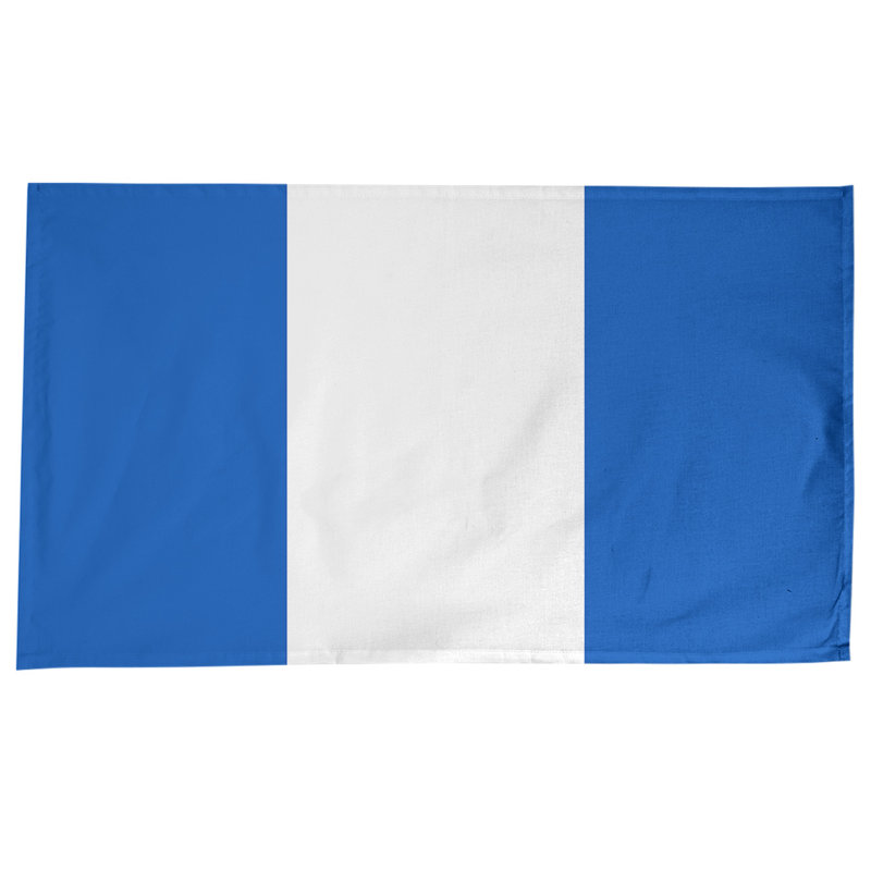 Mélange de coton rayé Nappe, Kansas,Blue/White/Blue