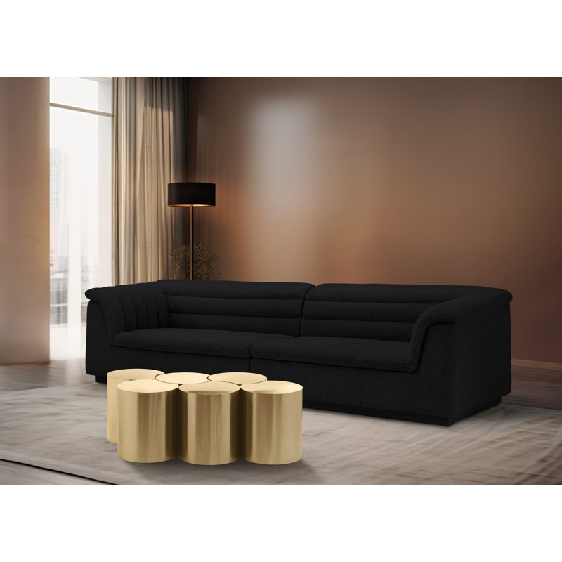 Table basse Hylie, Or
