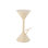 Tabouret de bar moderne en métal de style sablier sans dossier 29,75 po avec repose-pieds pour îlot de cuisine et bar Home