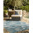 Contemporary Aviesel Area Rug Aqua Color-2050337817