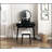 Luxury Vanity Dresser With LED Mirror And Stool Set, Ample Storage Drawers For Organized Beauty Routines-2096966258