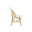 White Solid Wood Dining Chair