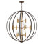 Euclid 12-Light Globe Pendant-1448678512