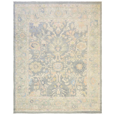 New Afghani Sultanabad Wool On Cotton 11Ft6inx14ft5in