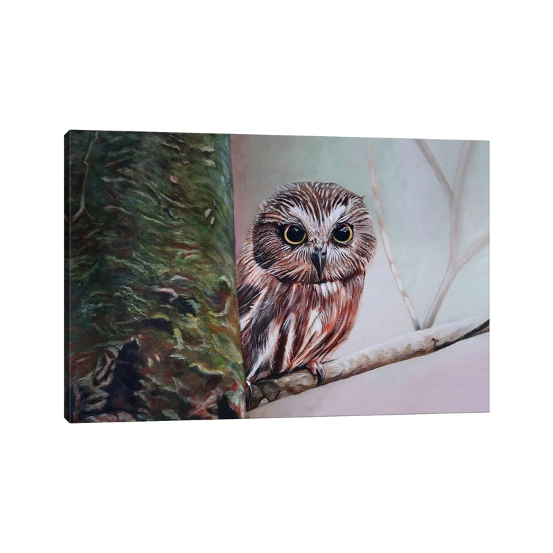 Night Eyes by J.Bello Studio - Wrapped Canvas Print, 20.32 cm H x 30.48 cm W
