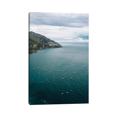Stormy Amalfi Coast Drive IV 1 Piece Wall Art on Canvas