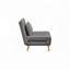 Chaise convertible en velours pliable-115641776