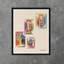Telephone Booth Conversations Framed Print
