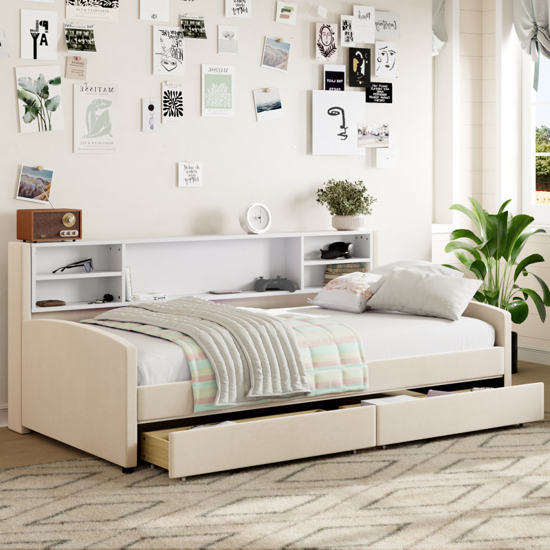 Upholstered Platform Bed