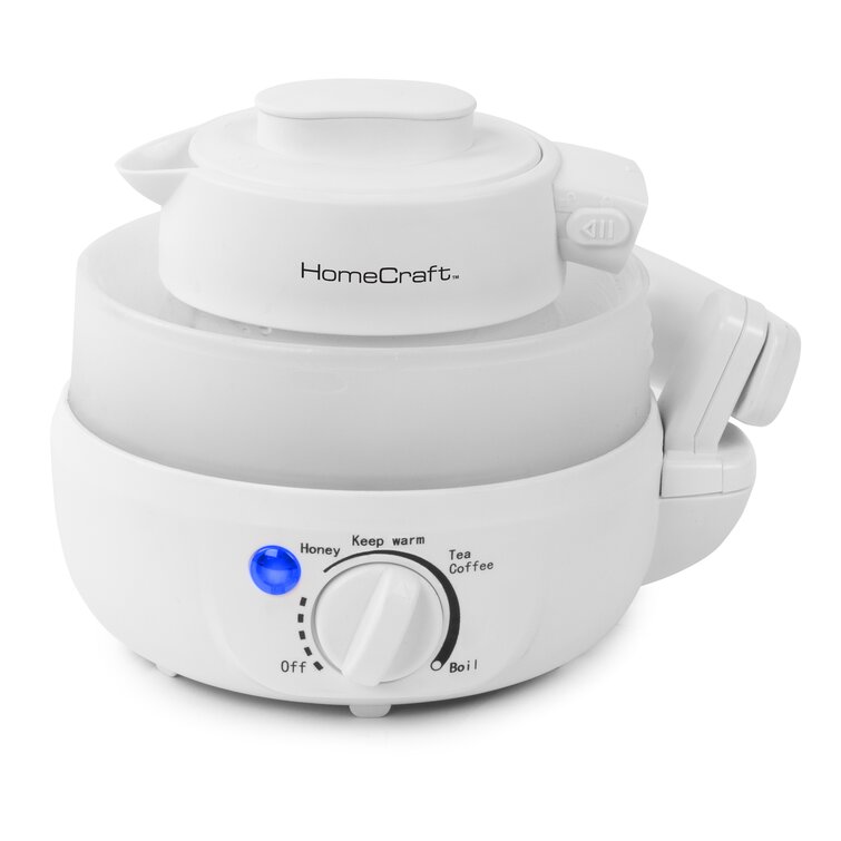 Homecraft 0.6 Liter Collapsible Electric Water Kettle HCCWK6WH