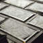 Lustre Beveled 3" x 6" Pressed Glass Singular Subway Tile