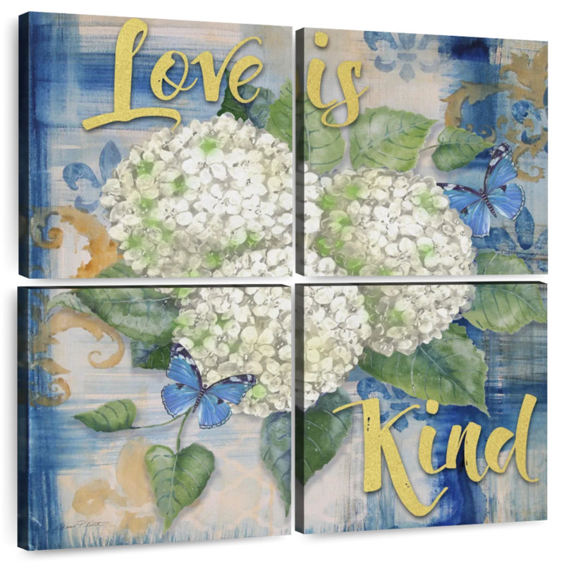 Harnek Love Is Kind, 18" H x 18" W