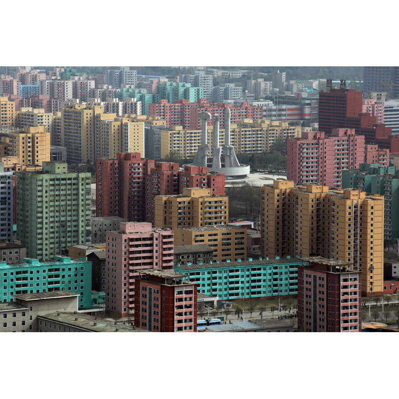 Eudora North Korea View by Omer Serkan Bakir - Wrapped Canvas Print, 30cm H x 46cm W x 3.8cm D